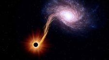 Астрономы измерили черную дыру средней массы