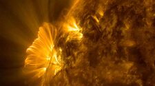Некоторые из знаковых корональных петель Солнца могут быть иллюзией